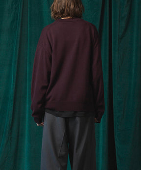 [25AW PRE-ORDER] Cashfeel Extra Fine Merino Wool Prime-Over Crew Neck Knit Pullover