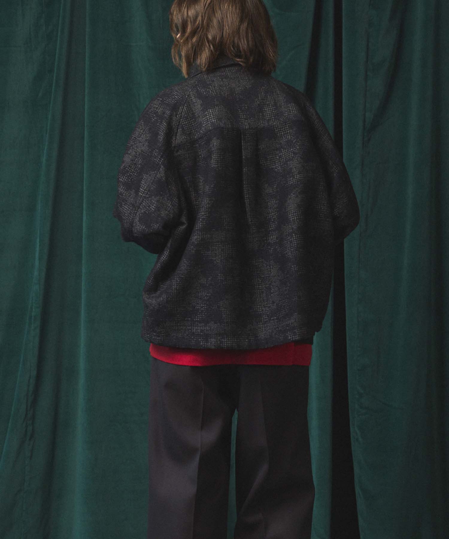 Italian Dead Stock Fabric】Prime-Over Curved Pocket Shirts