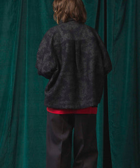 [Sale starts at 12:00 pm on Saturday, September 13th] [Italian Dead Stock Fabric] Prime-Over Curved Pocket Shirts Blouson