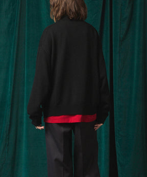 [25AW PRE-ORDER] Cashfeel Extra Fine Merino Wool Prime-Over Skipper Knit Pullover