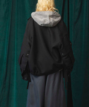 Prime-Over Cargo Big Poket Shirt Blouson