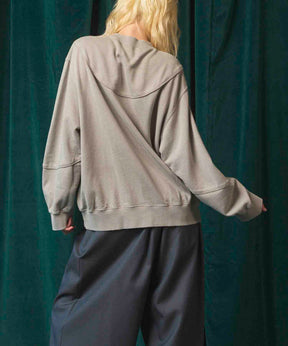 Prime-Over Crew Neck Long Sleeve Waffle T-Shirt