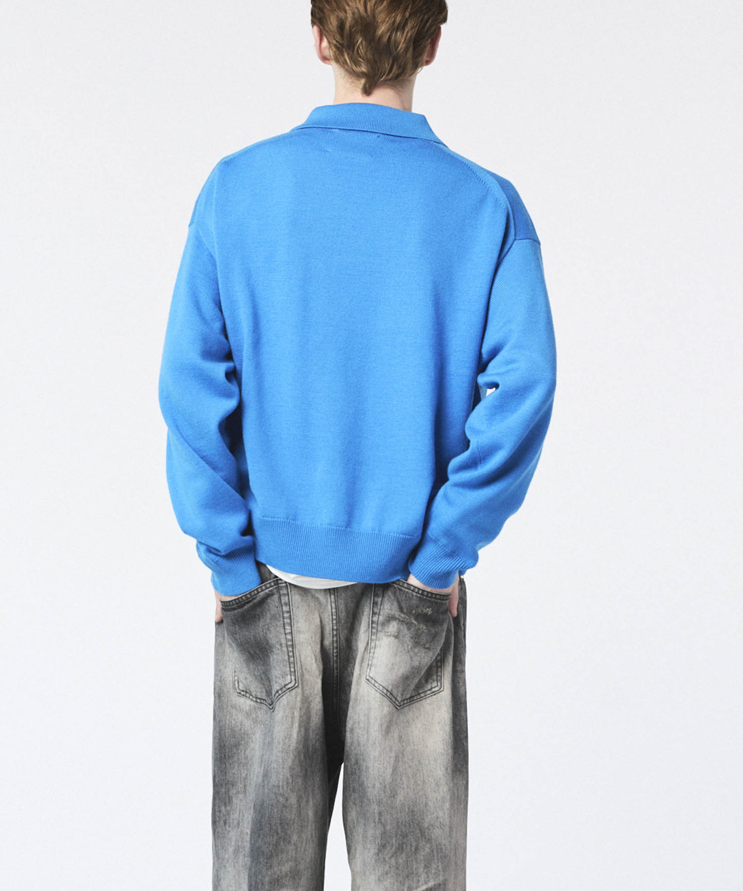 [25AW PRE-ORDER] Cashfeel Extra Fine Merino Wool Prime-Over Skipper Knit Pullover