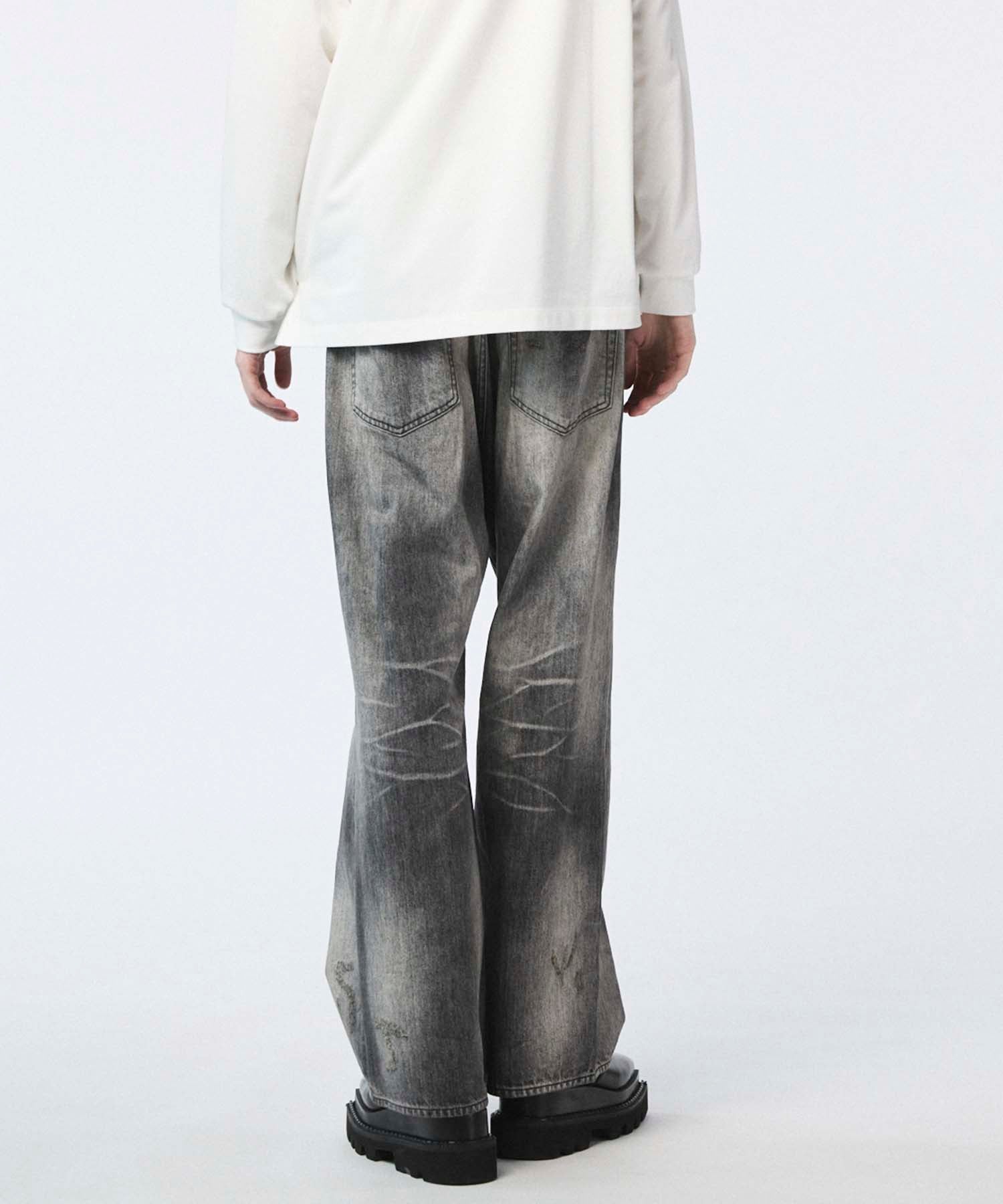 10.5oz Straight Denim Pants