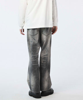 10.5oz Straight Denim Pants