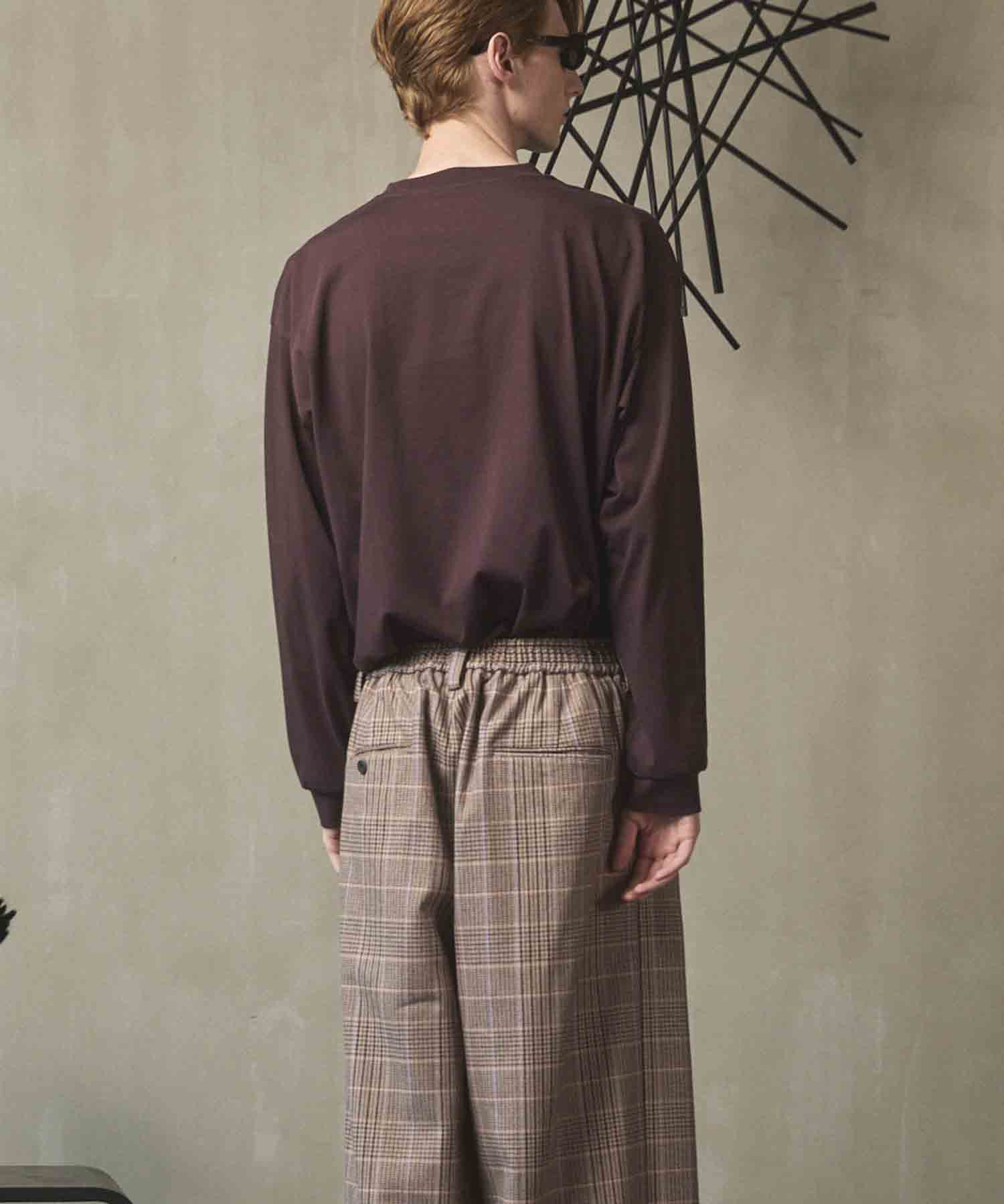 Artist Graphical Embroidery Prime-Over Crew Neck Long Sleeve T-Shirt