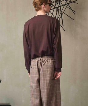 Artist Graphical Embroidery Prime-Over Crew Neck Long Sleeve T-Shirt