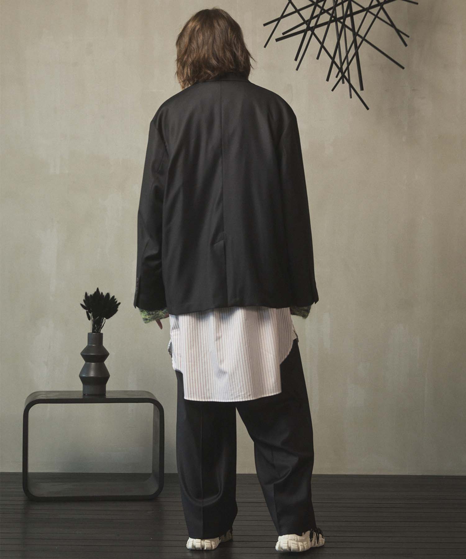 Loro Piana Super130s Wool Relax-Over Set Up