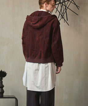 Different Material Docking Prime-Over Military Blouson