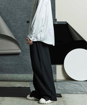 [24AW Pre-Order] Crush Sweat Prime-Wide Pin TUCK EASY PANTS