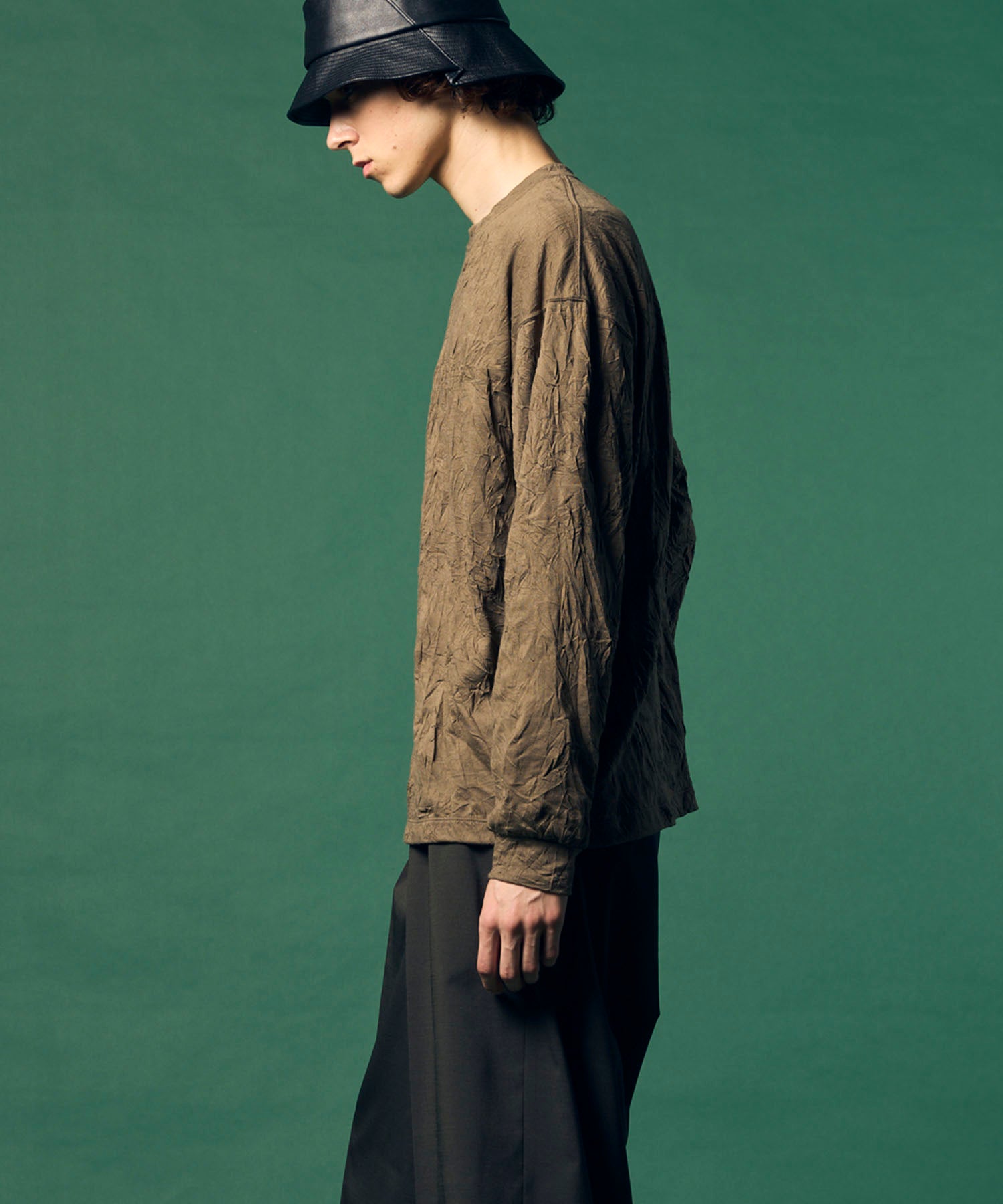 捕获洗衣机处理Prime-Erover脖子长袖T恤