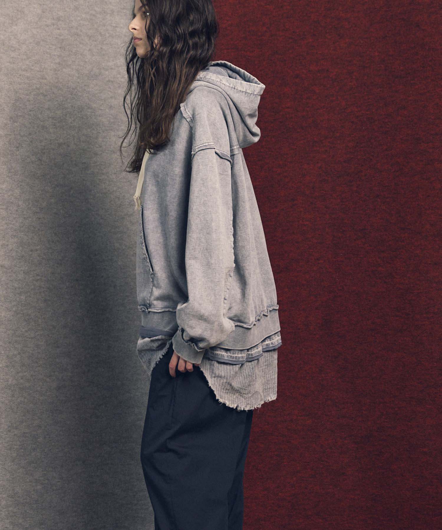 [25AW PRE-ORDER] Nuance Graphics Hand Stitching Long Sleeve TEE