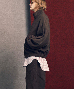 Prime-Over Denim Switching Blouson