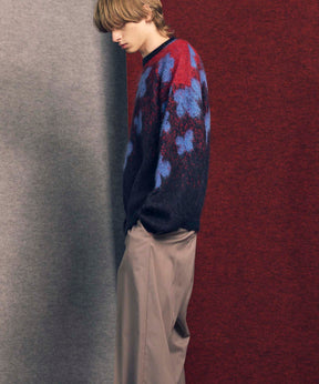 Gradation Short Length Prime-Over V-Neck Knit Pullover