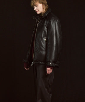 [25AW 사전 주문] 양 가죽 다운 재킷