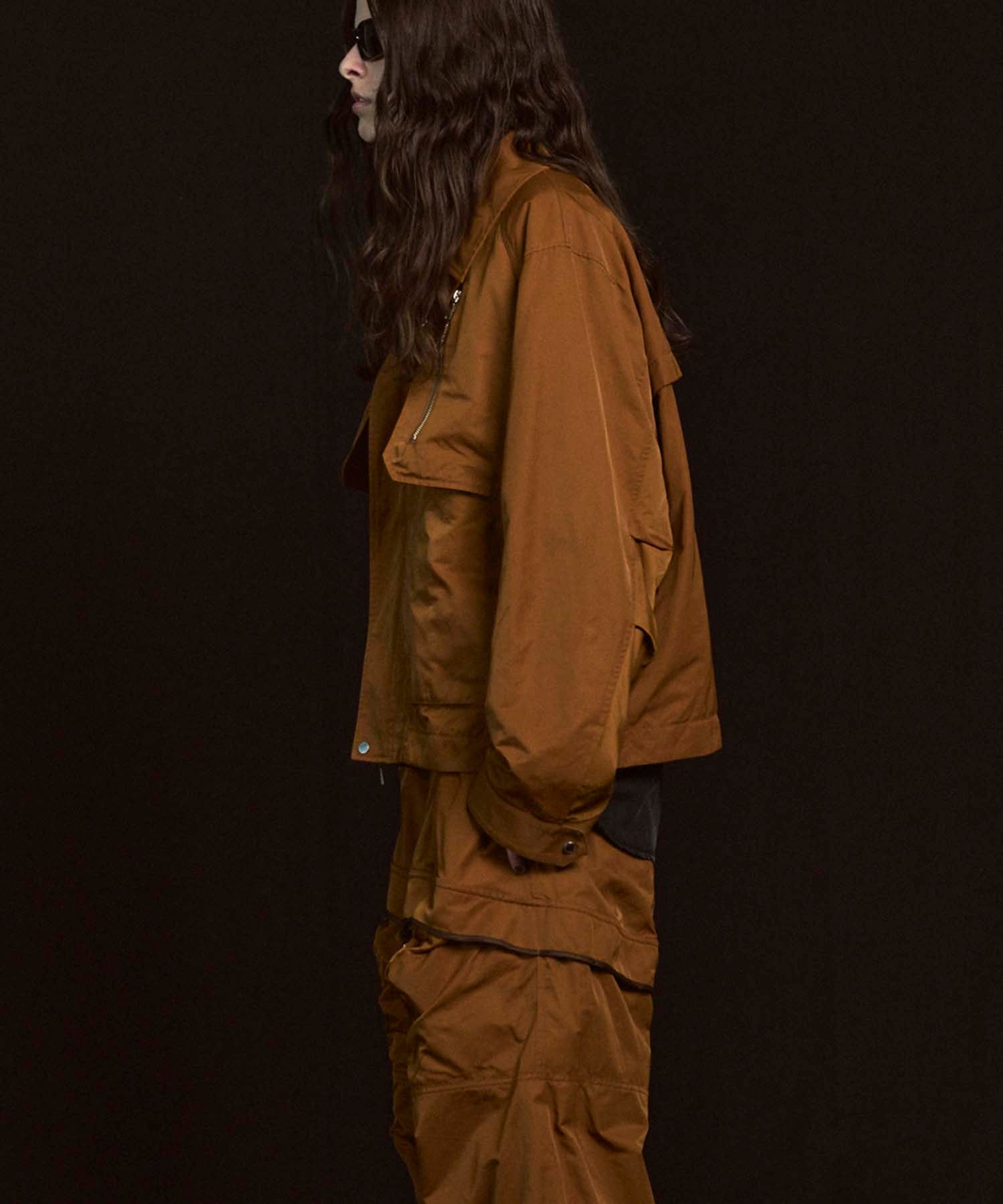 주요 멀티 포켓 블루슨