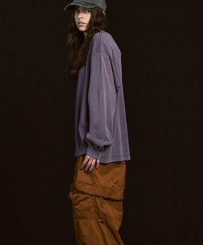 [ex] Prime-Ore-Ore-Ore-Ore-Over Smooth Crew Neck长袖T恤