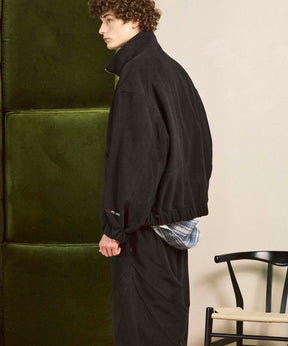 Prime-Over Denim Switching Blouson