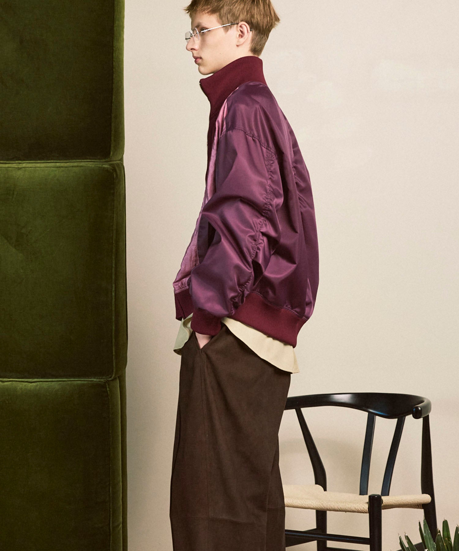 [预购]针织组合司机针织司机编织blouson