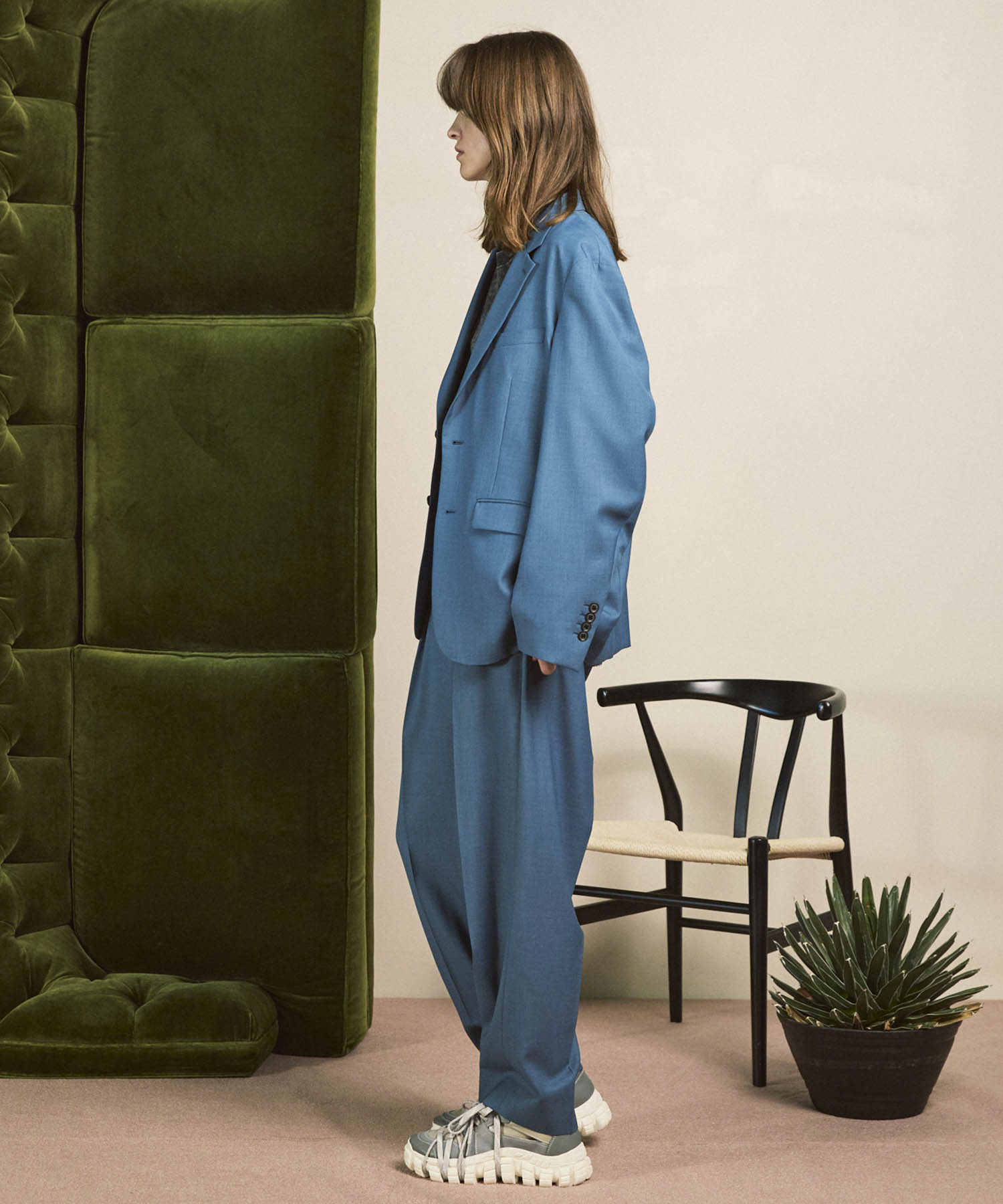 Dry Gabardine Regular-Over Set Up