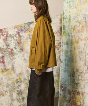 Prime-Over Raglan Sleeve Pocket Shirts Blouson