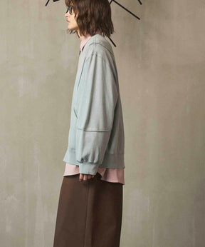 Prime-Over Crew Neck Long Sleeve Waffle T-Shirt