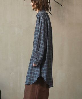 [Sales open at 12:00 on Saturday, September 13th] [Italian Dead Stock Fabric] Prime-Over Maxi Shirts Coat