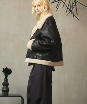 B-3 Fake Mouton Jacket