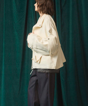 Prime-Over Cargo Big Poket Stand Collar Blouson