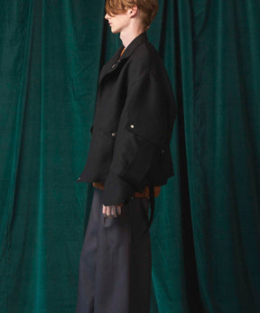 Prime-Over Cargo Big Poket Stand Collar Blouson