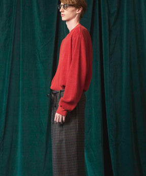 Prime-Over Crew Neck Long Sleeve Waffle T-Shirt