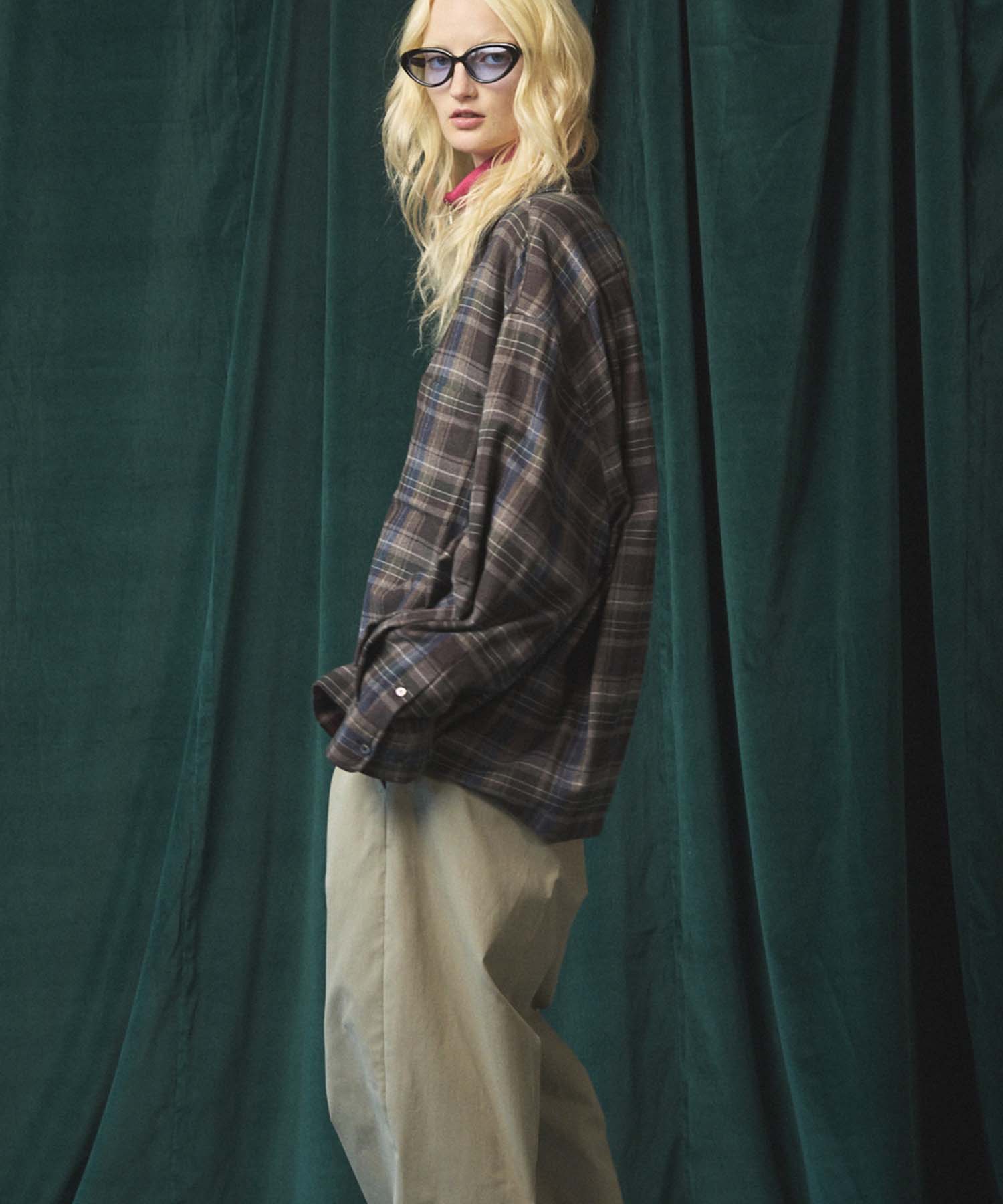 [Sales open at 12:00 on Saturday, September 13th] [Italian Dead Stock Fabric] Prime-Over 2way Zip Shirts