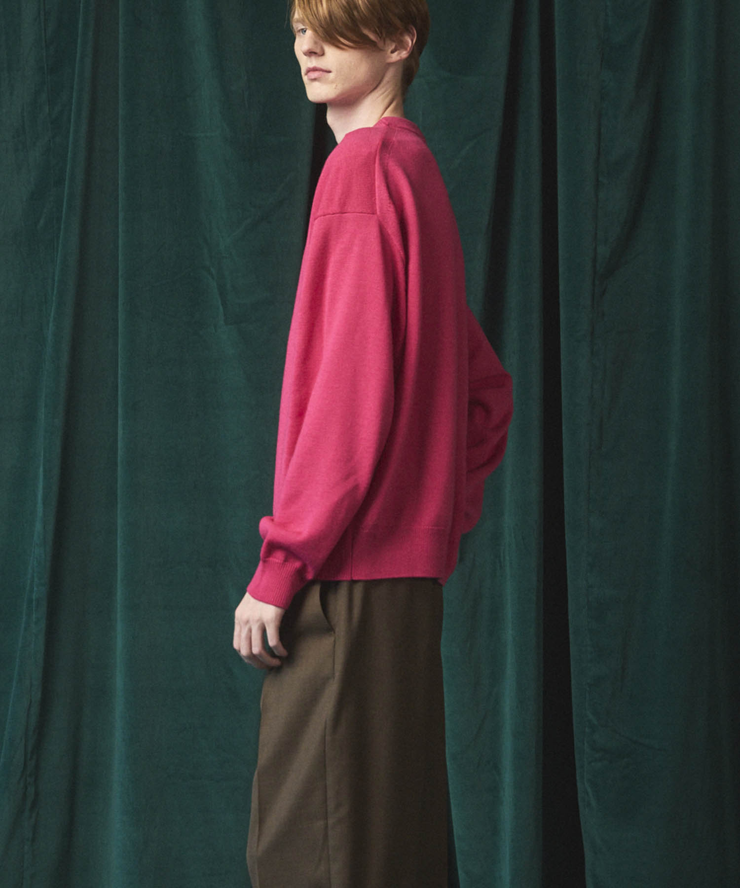 [25AW PRE-ORDER] Cashfeel Extra Fine Merino Wool Prime-Over Crew Neck Knit Pullover