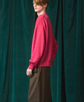 [25AW PRE-ORDER] Cashfeel Extra Fine Merino Wool Prime-Over Crew Neck Knit Pullover