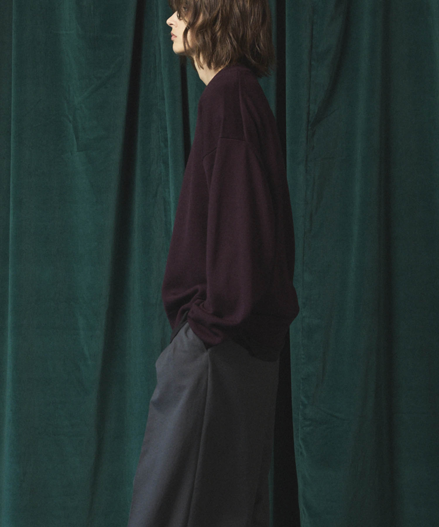 [25AW PRE-ORDER] Cashfeel Extra Fine Merino Wool Prime-Over Crew Neck Knit Pullover