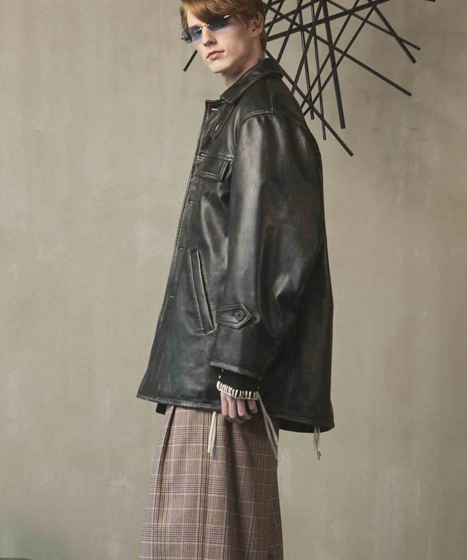 Sheep Leather Car Coat