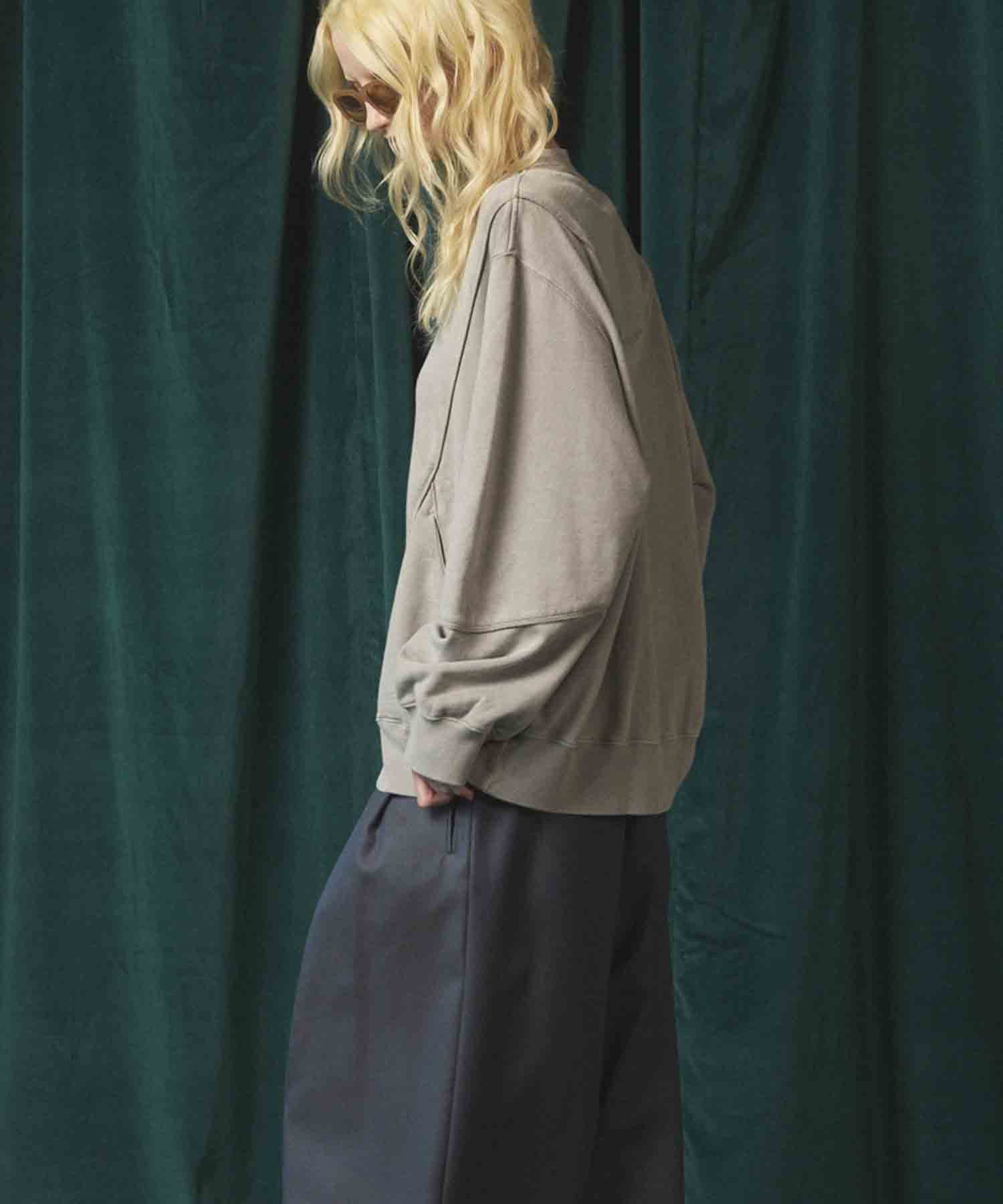 Prime-Over Crew Neck Long Sleeve Waffle T-Shirt