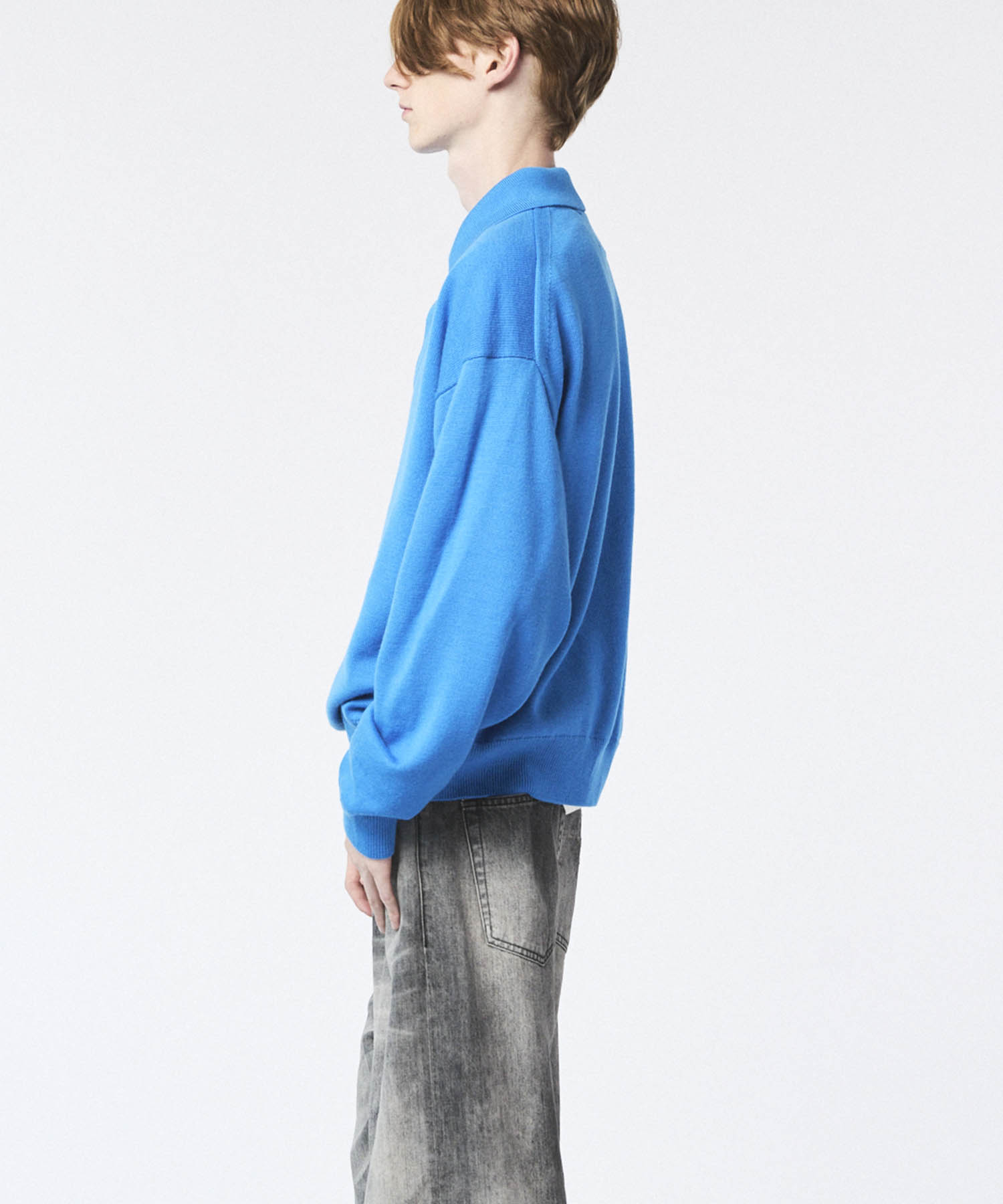 [25AW PRE-ORDER] Cashfeel Extra Fine Merino Wool Prime-Over Skipper Knit Pullover