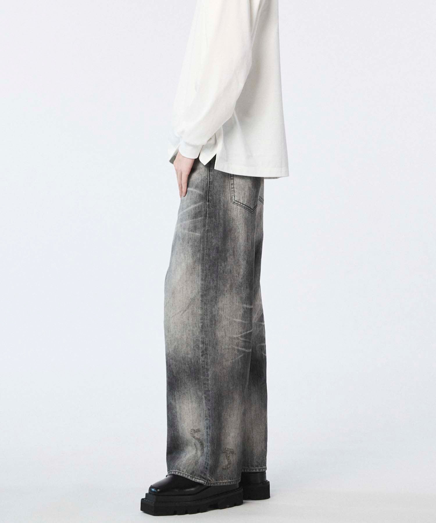 10.5oz Straight Denim Pants