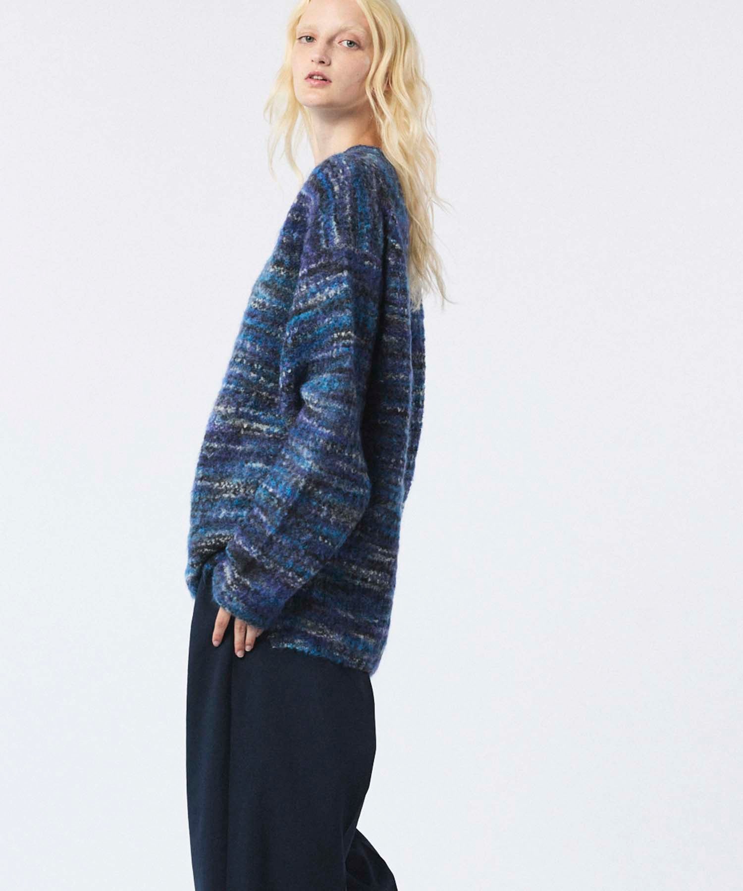 [25AW PRE-ORDER] Italian Imported Yarn Prime-Over Crew Neck Pullover Knit