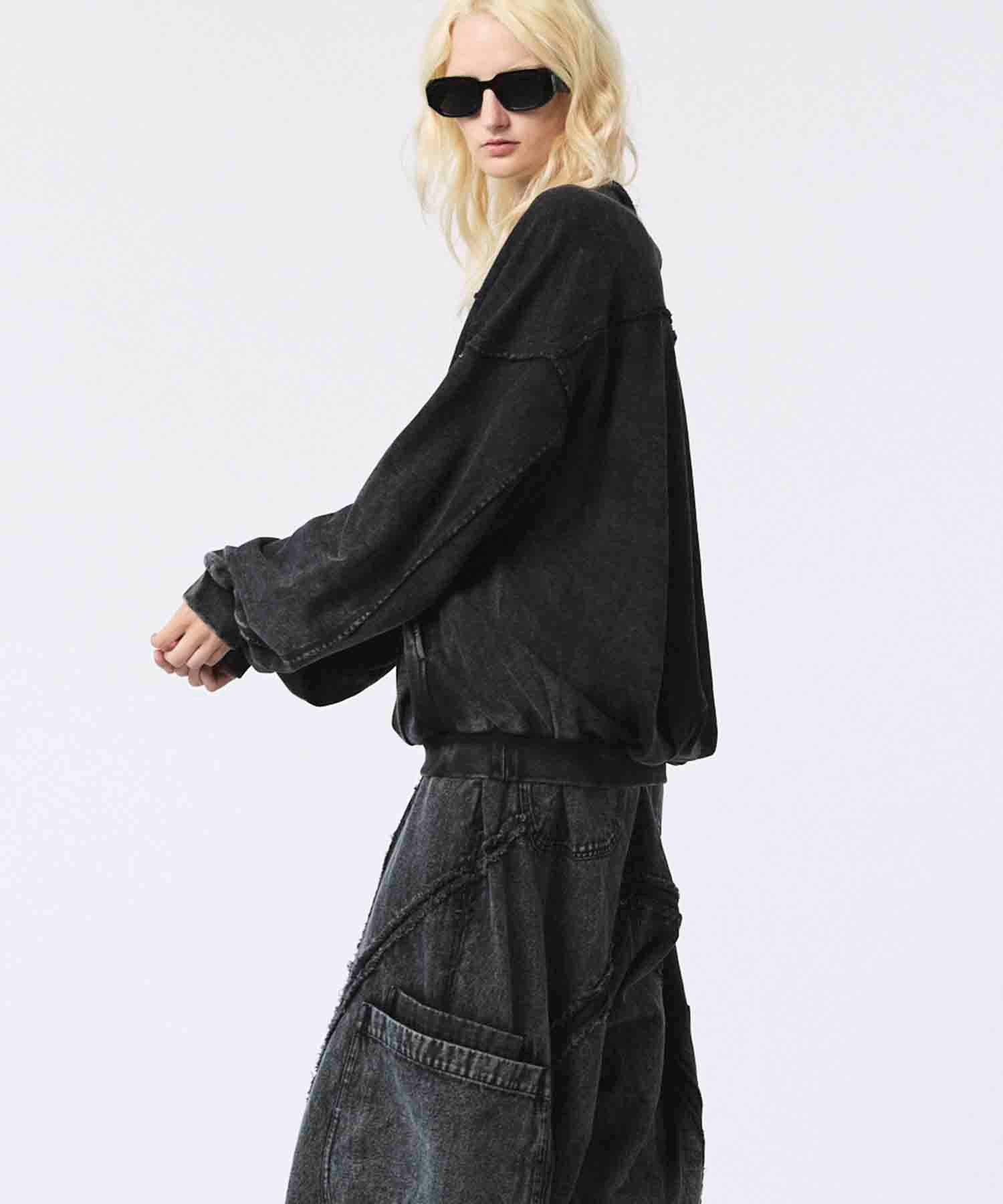 [25AW PRE-ORDER] Nuance Graphics Hand Stitching Long Sleeve TEE