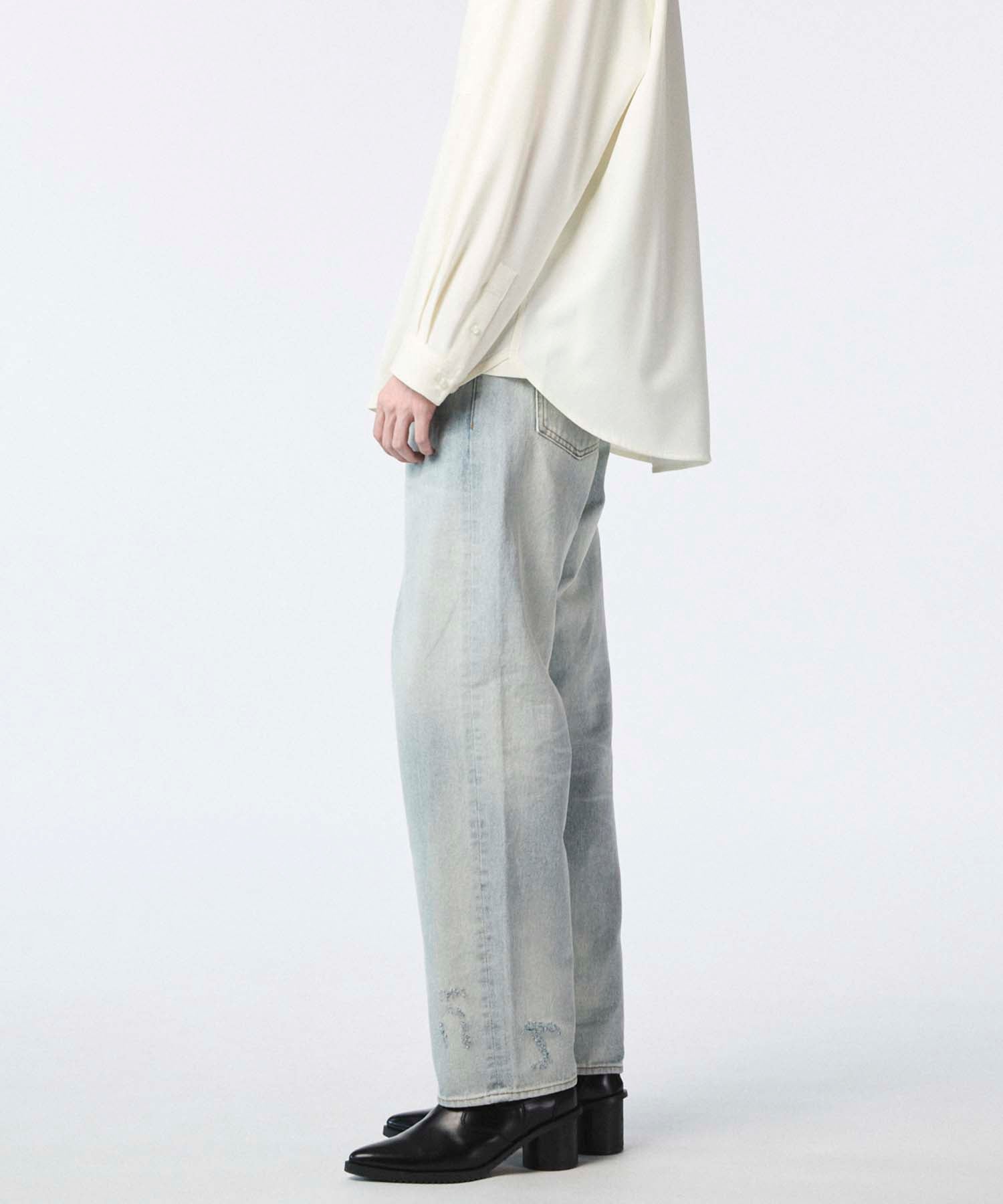 10.5oz Straight Denim Pants