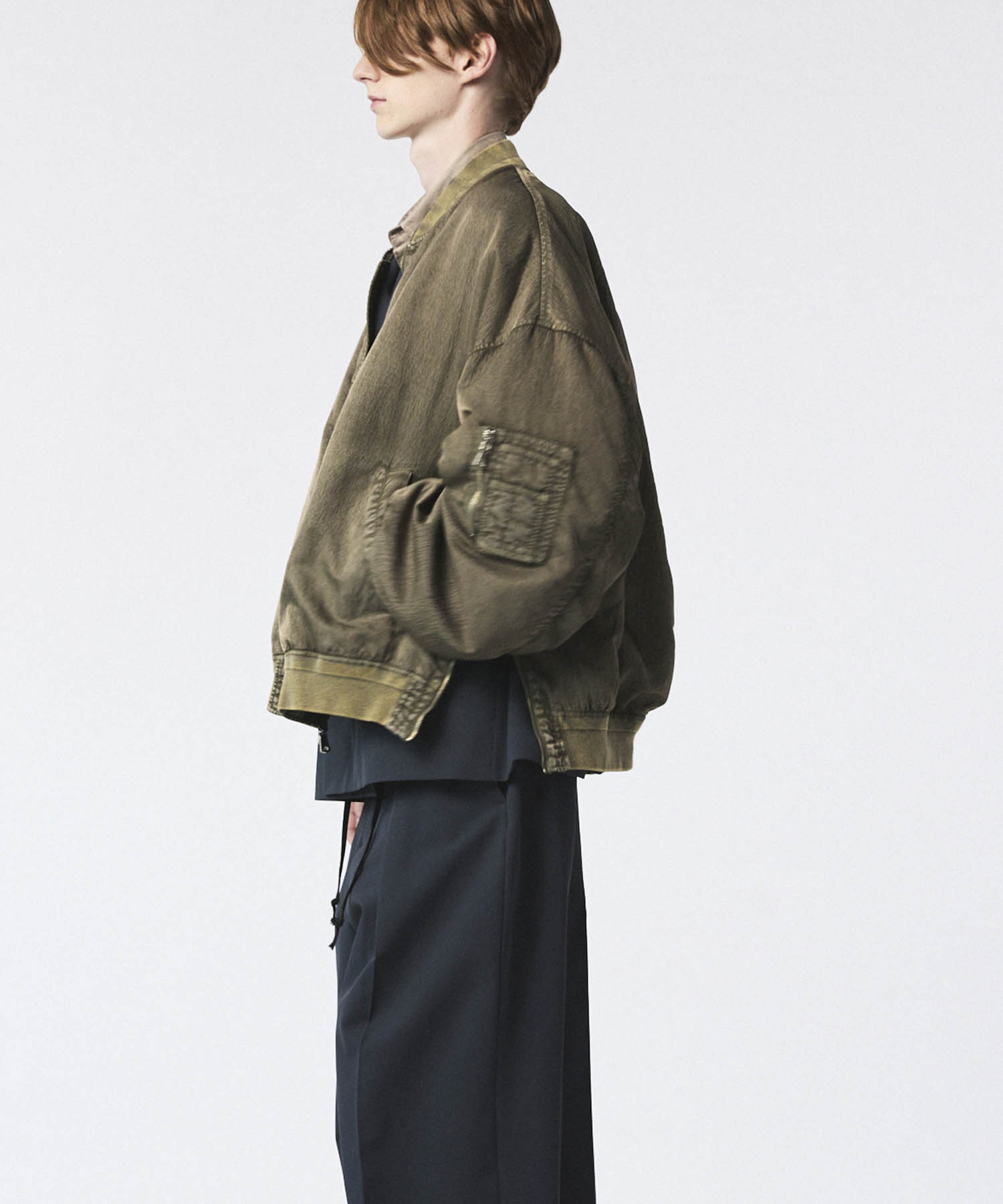 MAISON SPECIAL プライムオーバーMA-1 UNISEX》Prime-Over Nylon MA-1 Bomber Jacket/プライムオーバー