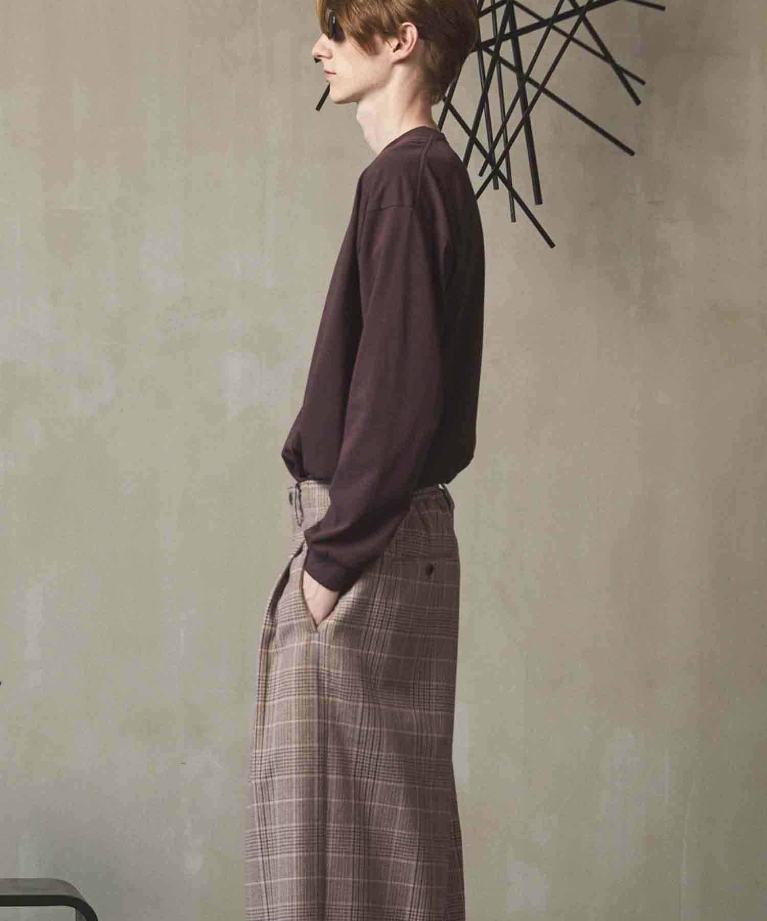 Artist Graphical Embroidery Prime-Over Crew Neck Long Sleeve T-Shirt