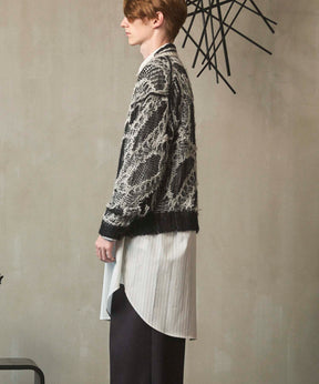 Mohair Sheer V-Neck 니트 풀오버