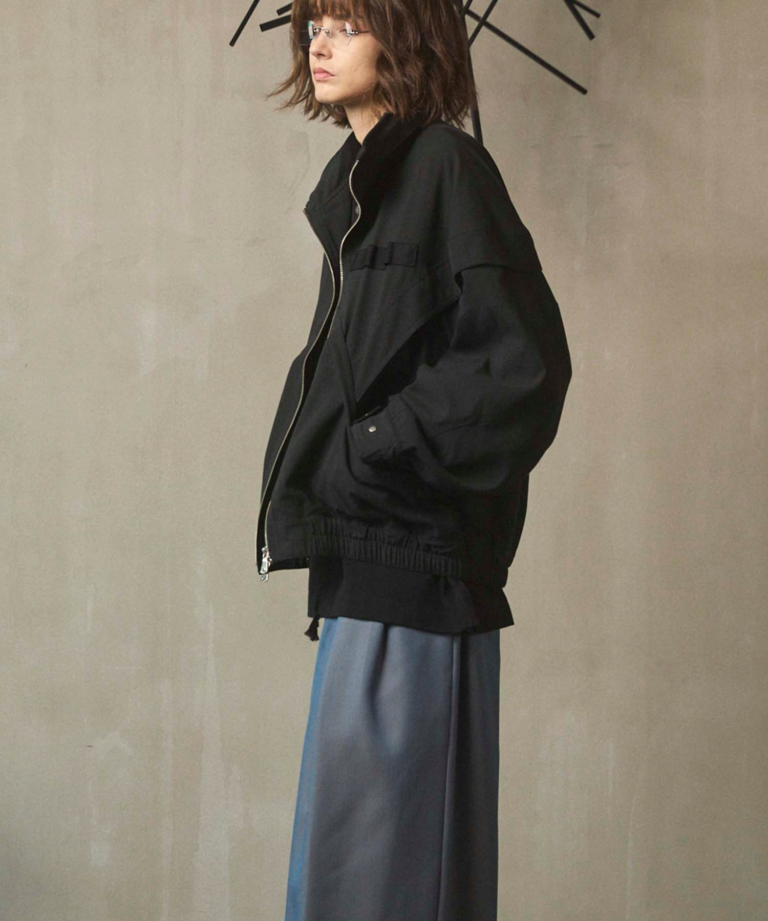 주요 멀티 포켓 블루슨