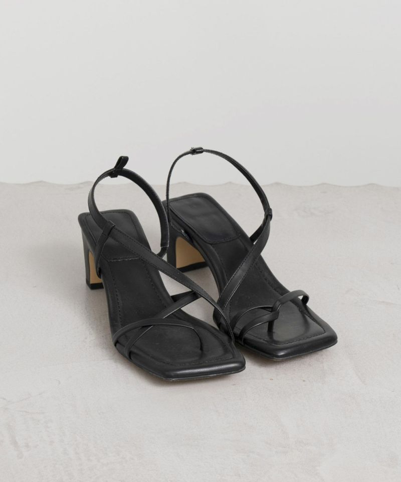 [SALE] Lace Up asymmetry Sandal