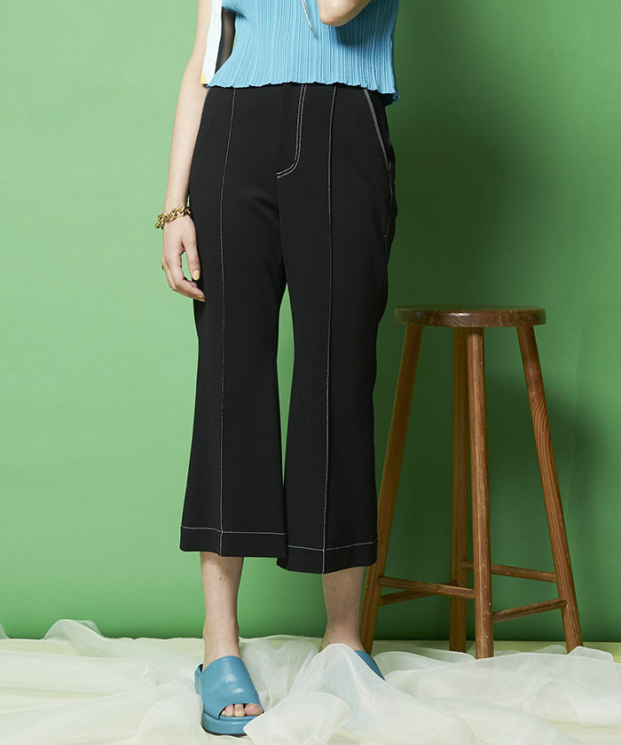 【SALE】Cropped  Flare Pants