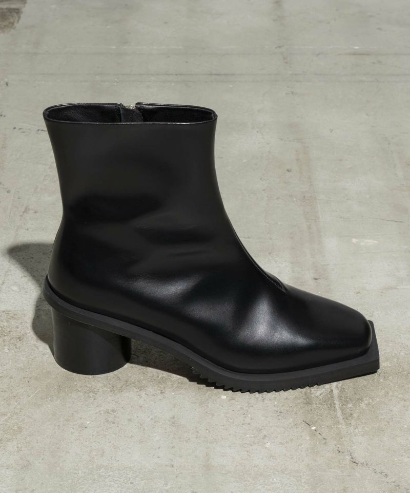 【SPECIAL SHOES FACTORY COLLABORATION】Zip Heel Boots Made In TOKYO