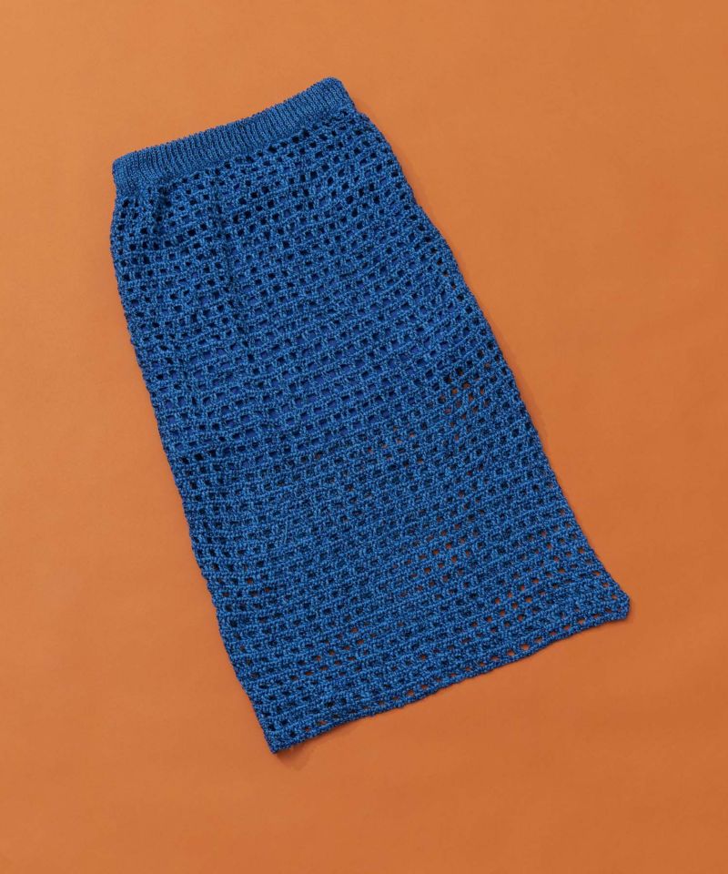 SALE】Square Mesh Knit Skirt